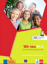 WIR neu B1.2 Lehrbuch und Arbeitsbuch mit Audio-online / Комплект (Підручник + зошит)