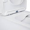 Унітаз Qtap Nando підлоговий Rimless з сидінням Slim Duroplast/ Soft-close, фото 7