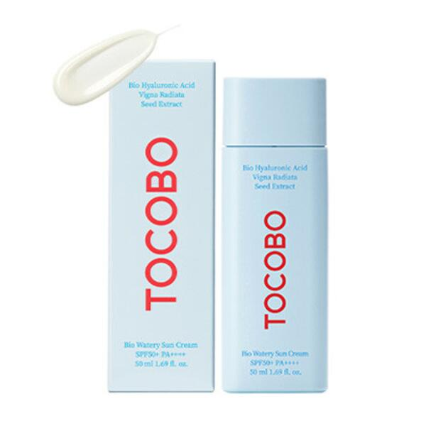 Tocobo bio watery sun cream spf50+ pa++++ легкий сонцезахисний крем