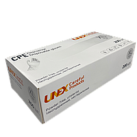 Перчатки CPE прозрачные XL 200 шт/уп UNEX