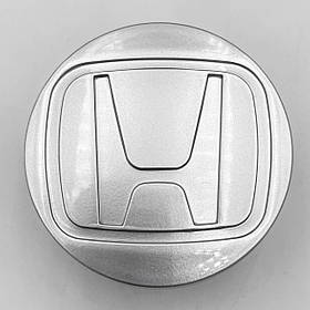 Ковпачки (заглушки) на литі диски HONDA (Хонда) 58 мм Сріблясті