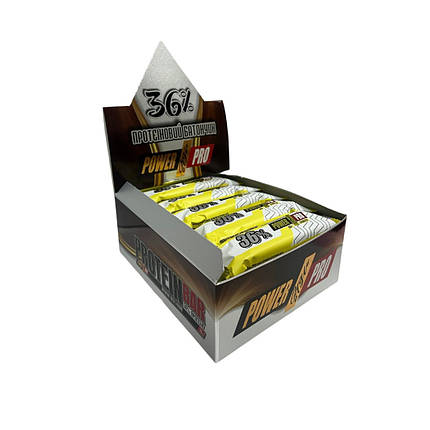 Протеїновий батончик Power Pro 36 % 60 г Пломбір, фото 3