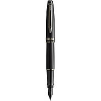 Ручка перьевая Waterman EXPERT Metallic Black Lacquer RT FP F 10 046 MK official