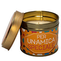 Ароматическая свечка Magic Lights Per unamica speciale, 5*7 см, ваниль (40009-1)