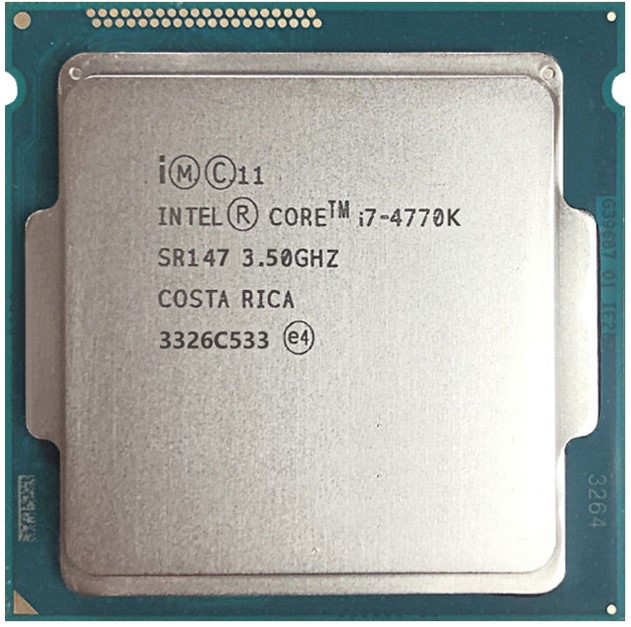 Процессор Intel Core i7-4770K 3.50-3.90GHz SR147 LGA1150, цена: 1999 ...