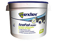 Защитно-декоративное покрытие для кровли NEXLER IZOFOL ROOF (коричневый), 10 кг