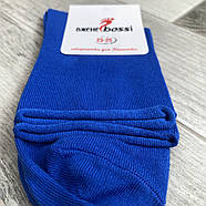 Шкарпетки жіночі без гумки демісезонні бавовна ВженеBOSSі, розмір 23-25, сині, 10864, фото 3