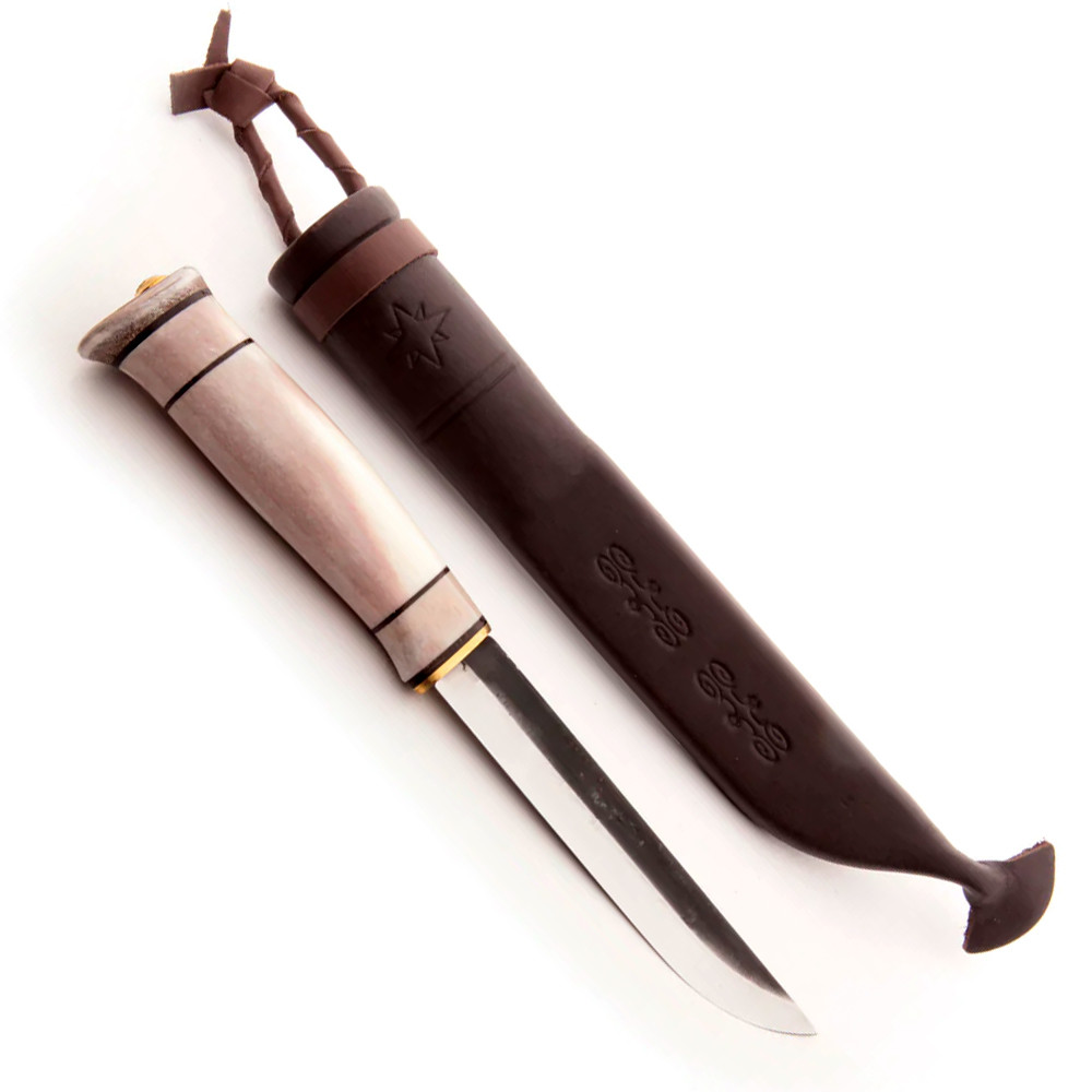 Ніж туристичний Erapuu Puukko Antler 125, 80CrV2 (14552) (Фінляндія)