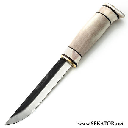 Ніж туристичний Erapuu Puukko Antler 125, 80CrV2 (14552) (Фінляндія), фото 2