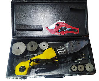 Паяльник для пластикових труб 1500W (20-63мм), "Marek" з НОЖНИЦЯМИ