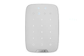 Бездротова клавіатура Ajax KeyPad Plus білий (Україна)