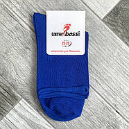 Шкарпетки жіночі без гумки демісезонні бавовна ВженеBOSSі, розмір 23-25, сині, 10864, фото 2