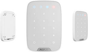 Клавіатура для сигналізації Ajax Systems KeyPad білий (Україна)