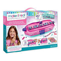 Make it Real: Набір для створення браслетів з верстатом для плетіння «Дівочий скарб»