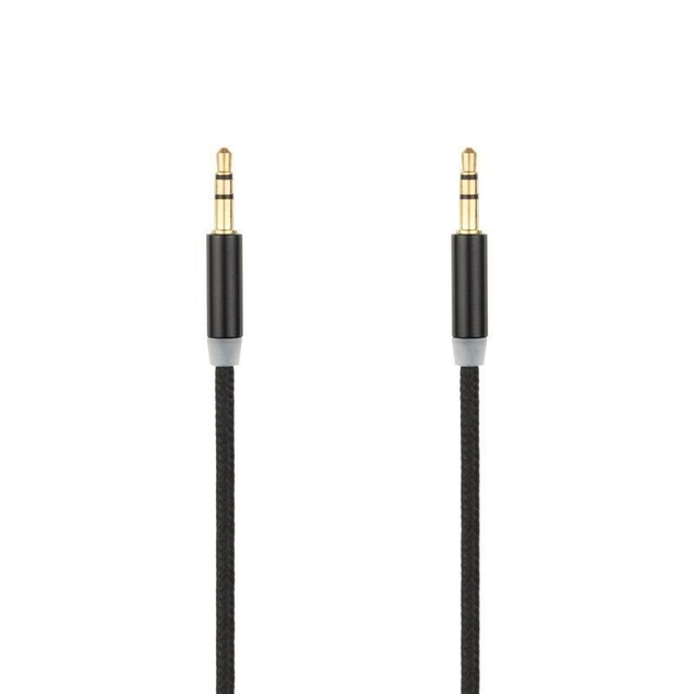 Кабель Gelius 3,5"-3.5" 1m Black (нитка)