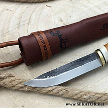 Ніж туристичний LAPPI Puukko 85, 80CrV2, арт. 14170 (Фінляндія), фото 4