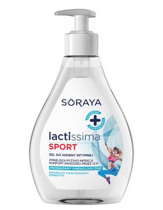 Гель для інтимної гігієни підсилений захист Soraya Lactissima Sport
