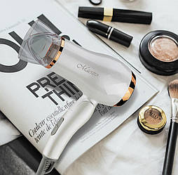 Фен для волосся компактний дорожній Maestro 1200 Вт MR-203 Потужний стильний компактний фен, Мініфен