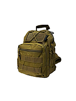 Сумка тактична через плече ESDY 7 л, Сумка через плече для військових, сумка розвантажувальна, тактична сумка