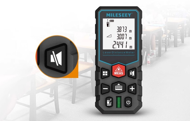 Лазерний далекомір Mileseey X5 40 метрів
