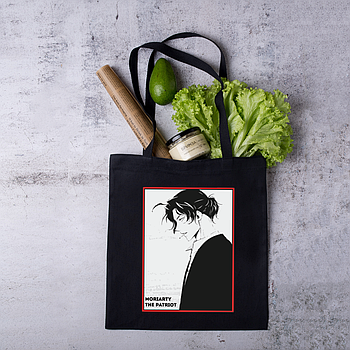 Шоппер,сумка з принтом аніме "MORIARTY THE PATRIOT"