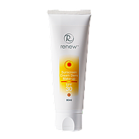 SUNSCREEN CREAM SPF-30 DEMI MAKE UP RENEW Сонцезахисний тональний крем-антиоксидант SPF-30 80 мл