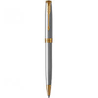 Ручка шариковая Parker SONNET 17 Stainless Steel GT BP 84 132 MK official