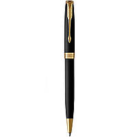 Ручка шариковая Parker SONNET 17 Matte Black Lacquer GT BP 84 832 MK official