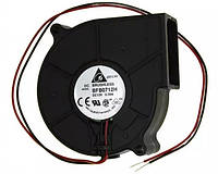 Оригінал! Вентилятор, центробежный кулер ЧПУ Delta Electronics BFB0712H 75мм 12В 2пин | T2TV.com.ua