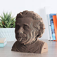 Картонний 3D пазл-конструктор «Альберт Ейнштейн» Українського виробництва 172 деталі