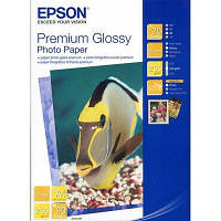 Оригінал! Фотобумага Epson A4 Premium Glossy Photo (C13S041624) | T2TV.com.ua