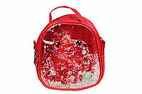 Оригінал! Детский прозрачный рюкзак Котик (Красный) | T2TV.com.ua