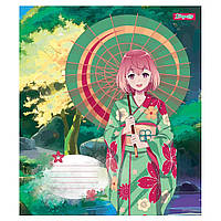 Набір шкаільних зошитів 25шт 1Вересня Sakura girls 12 аркушів лінія 766536