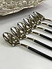 Набір 6 столових приборів Джентл срібло, фото 6