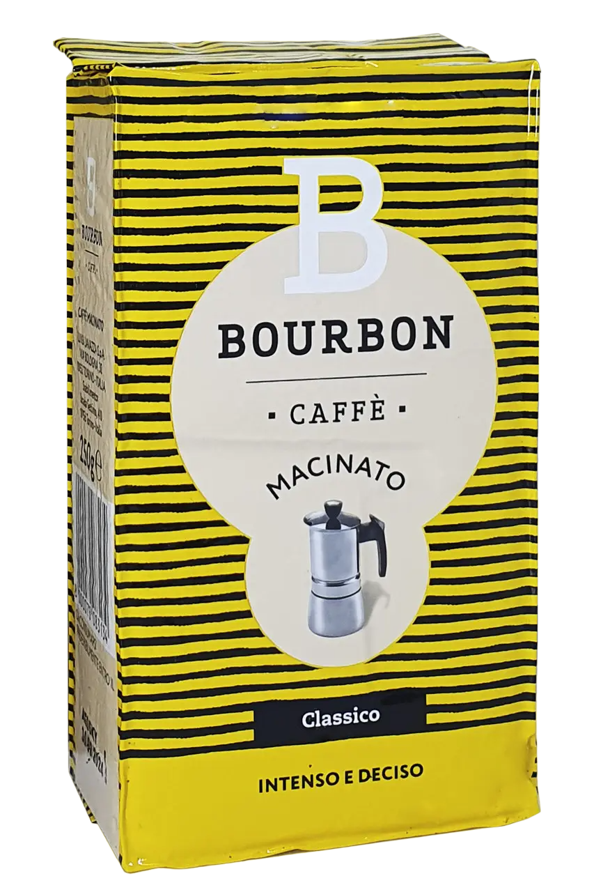 Кава мелена міцна Lavazza Bourbon для моки 250 г, фото 1