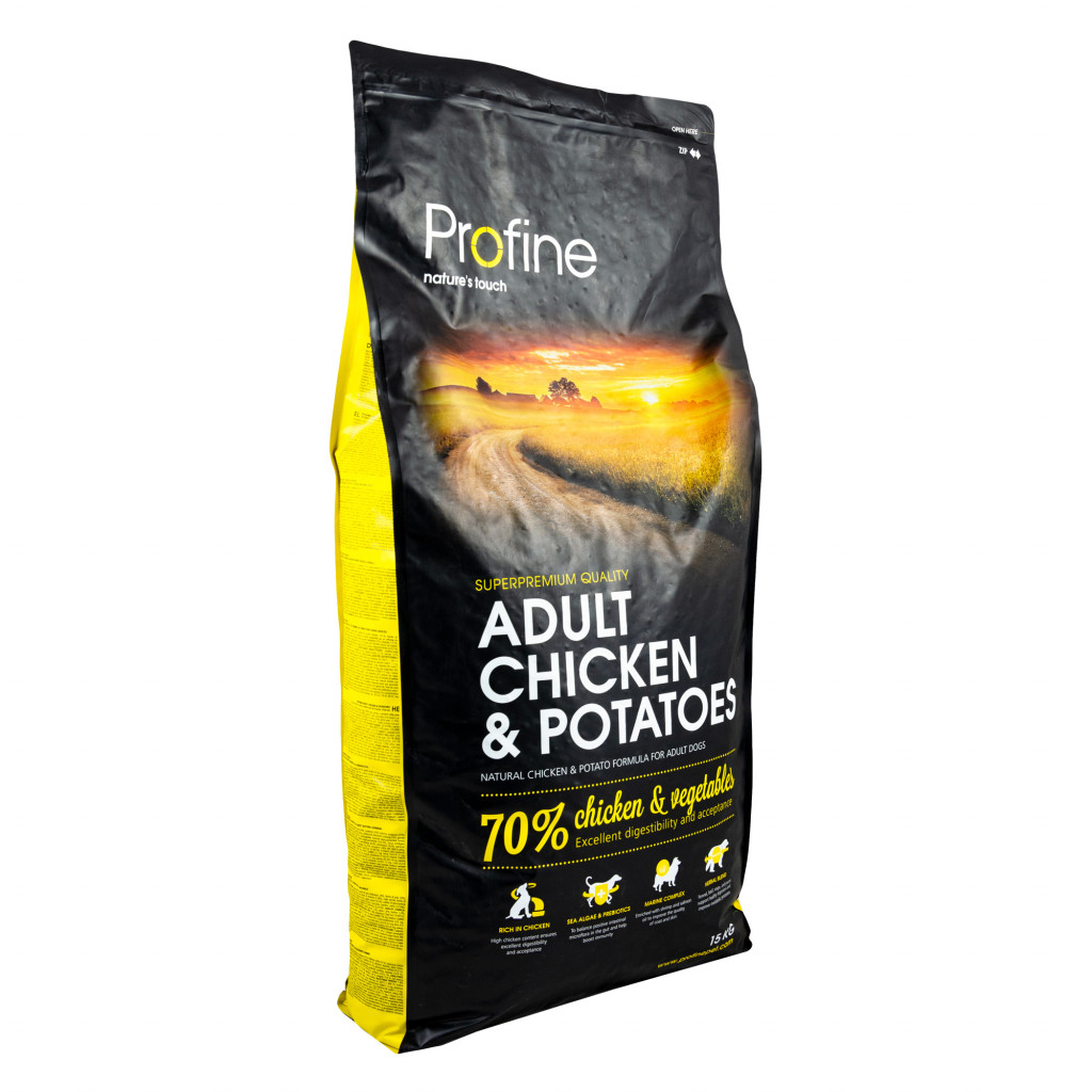 Сухий корм для дорослих собак усіх порід Profine Adult Chicken & Potatoes 15 кг