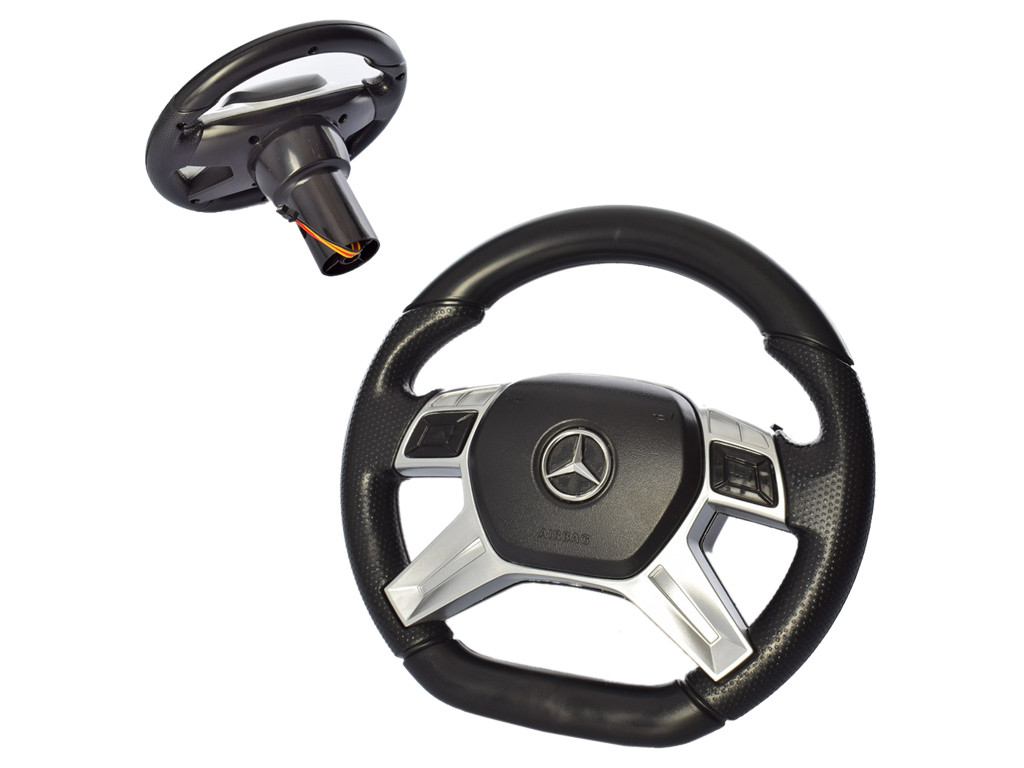 Кермо М 4133-ST WHEEL для дитячого електромобіля M 4133 Mercedes Джип, фото 1