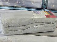 Трикотажне простирадло на гумці з наволочками 180*200+25 ТМ Bestclass Home Туреччина колір сірий