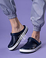 Взуття медичного Cqui Lindo темно-синій/білий (синя смужка)