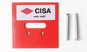 Захисна пластина для сувальдного замка Cisa Anti Drill (Італія)