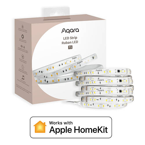 Aqara LED Strip T1 Розумна світлодіодна стрічка 2метри Apple HomeKit ZigBee (RLSK01D/RLSK02D
