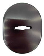 Накладка под сувальдный ключ DiSec KT037 MATRIX OVAL без шторки черный (Италия)
