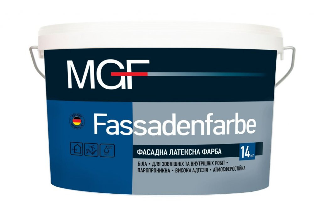Фарба MGF Fassadenfarbe МГФ Фасаденфарбе 14кг