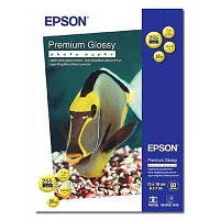 Оригінал! Фотобумага Epson 13x18 Premium gloss Photo (C13S041875) | T2TV.com.ua