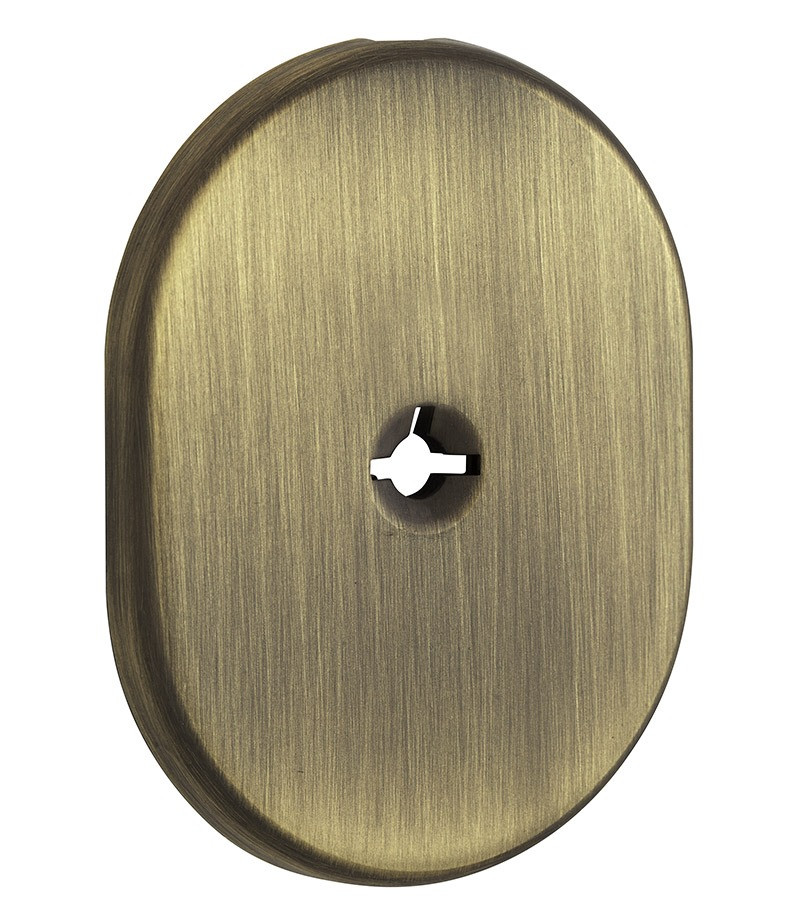 Накладка DiSec KT2112 OMEGA OVAL бронза сатин (Італія)