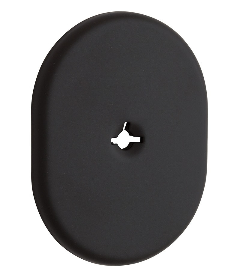 Накладка DiSec KT2112 OMEGA OVAL чорна фарба (Італія)