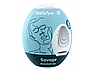 Сучасний чоловічий міні-мастурбатор у яйці Satisfyer SF Masturbator Eggs зелений, фото 3