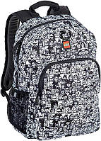 One Size Color Me Crowd Класичний дитячий шкільний рюкзак LEGO Heritage Bookbag, для подорожей, OntheGo,