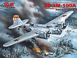 Збірна модель (1:72) Радянський бомбардувальник SB 2M-100A, фото 3