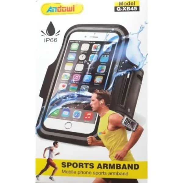 Чохол на руку Infinity Andowl Sport Armband Q-XB45 Active Running Universal 5.0 Gray